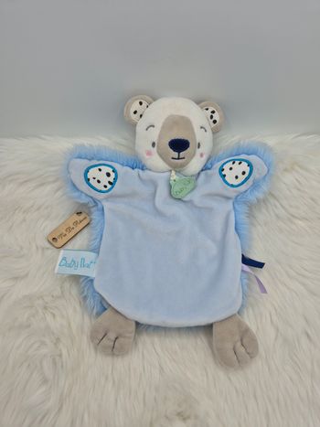 Doudou marionnette Ours Neskimos BN0398 Baby Nat 