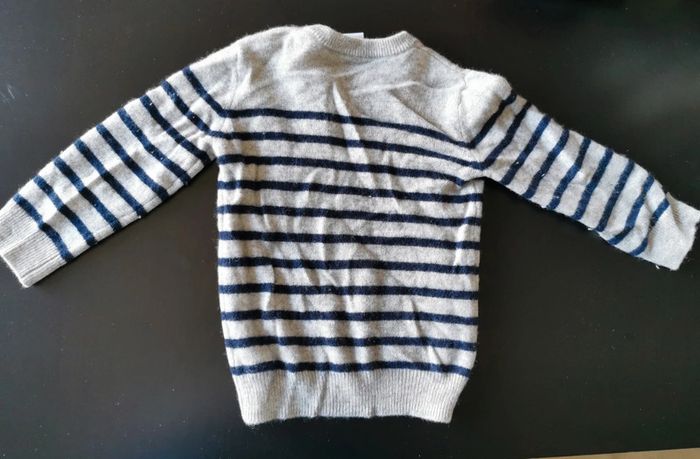 Pull cachemire petit bateau 12 mois - photo numéro 2
