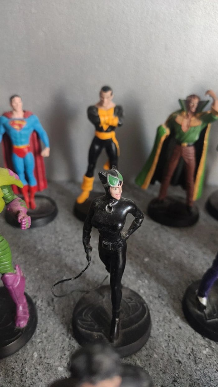 Lot de 13 figurines DC comics en plomb bon état - photo numéro 9