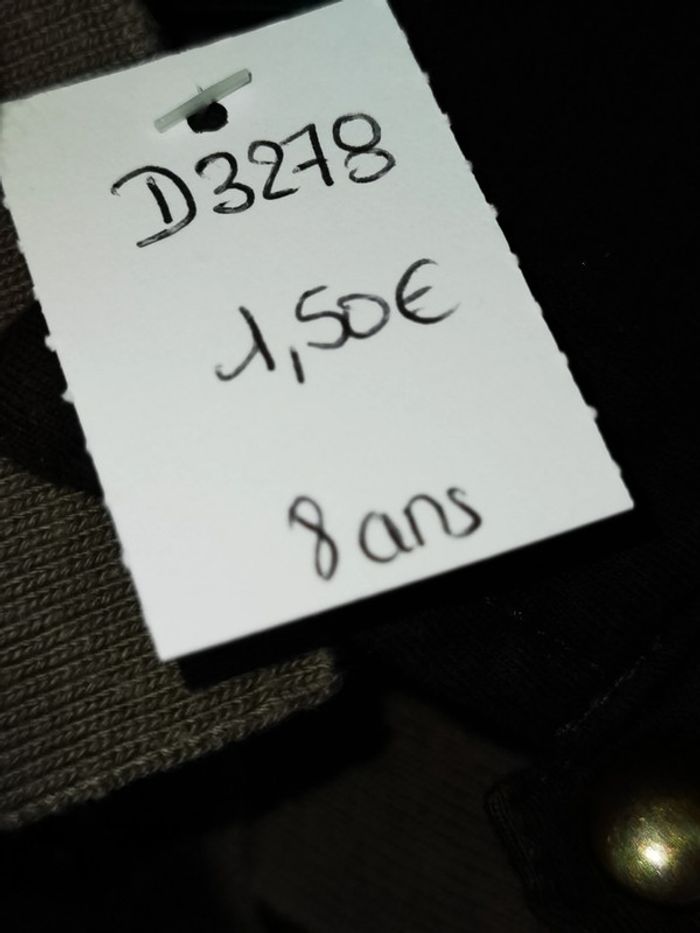 D3278 - polo garçon 8 ans - photo numéro 2