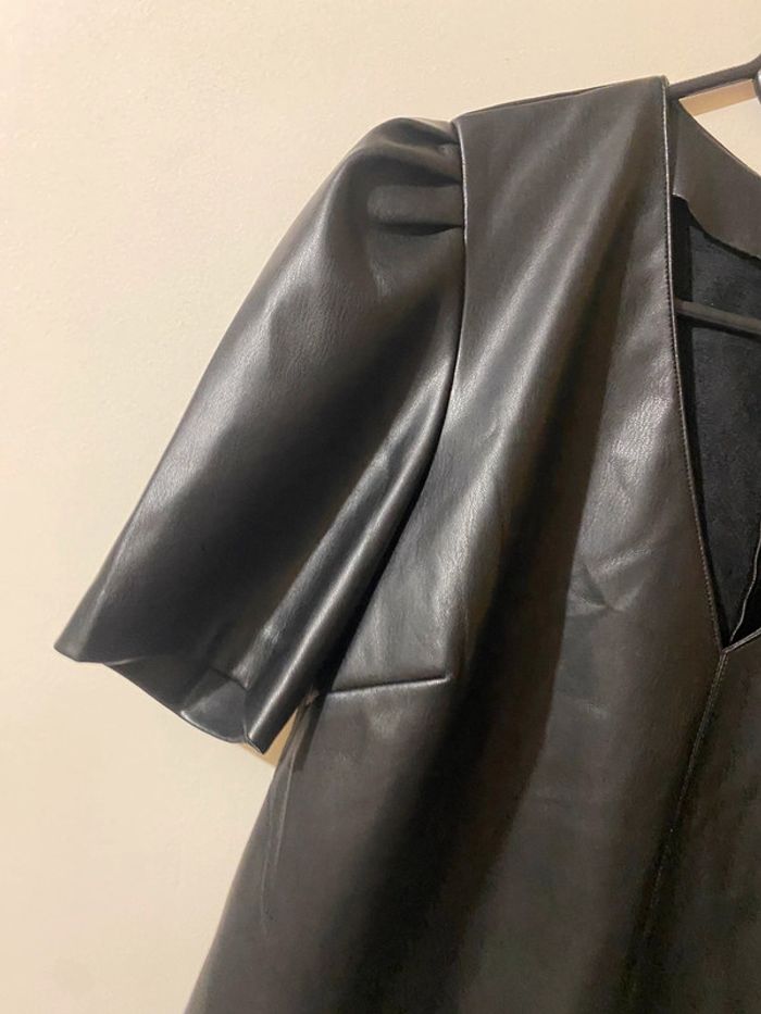 Robe en cuire noire - photo numéro 6