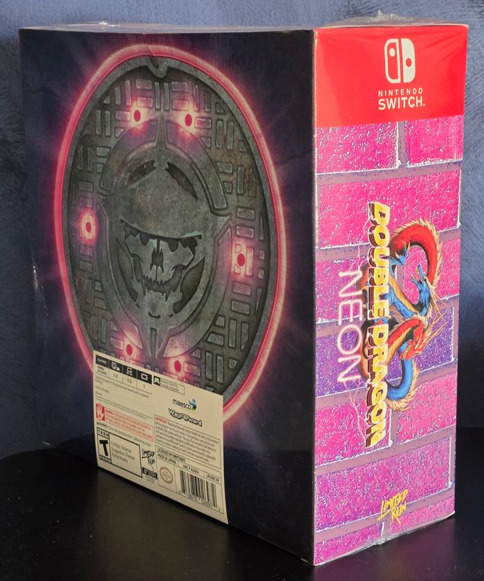 Double Dragon Neon Classic Édition Collector Nintendo Switch neuf sous Blister - photo numéro 4