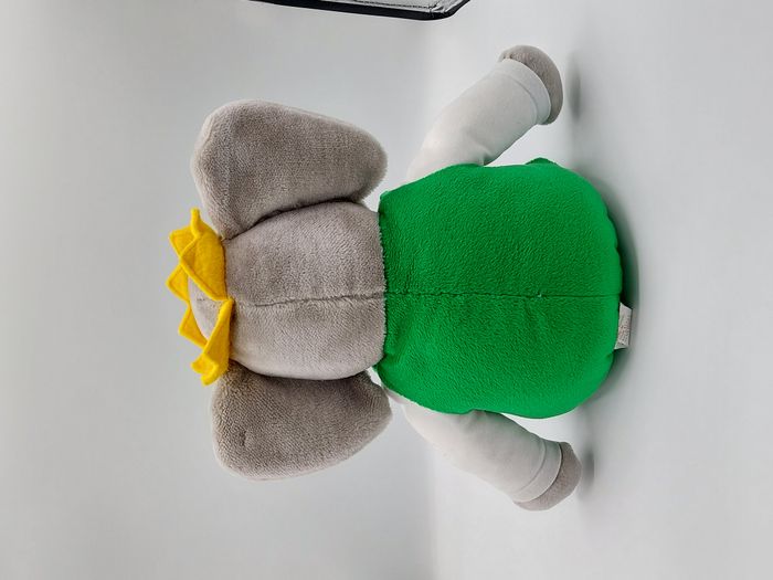 Peluche doudou éléphant BABAR by GUND vintage 1988 30/42 cm - photo numéro 2