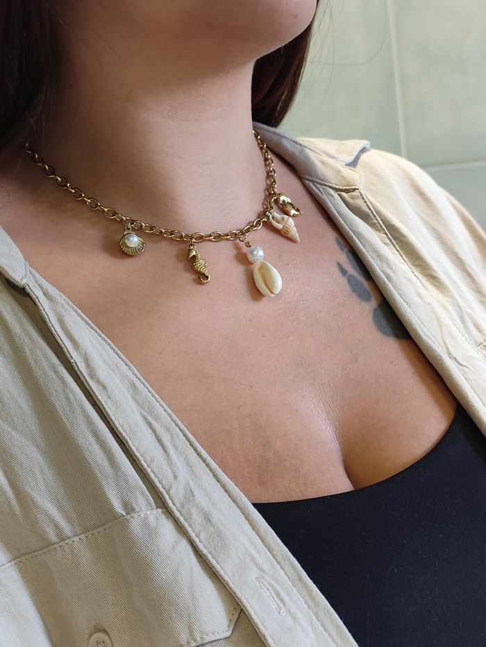 Collier coquillage ✅