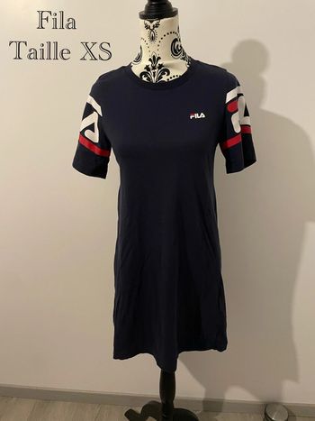 Robe T-shirt Fila bleue marine | Taille XS | Excellent état