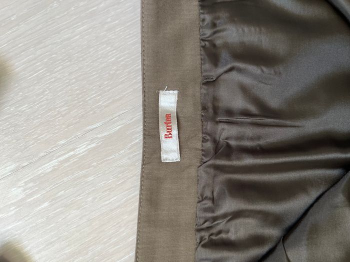 Ensemble Tailleur Burton (Veste + Jupe) - Kaki - Taille 44 - photo numéro 9