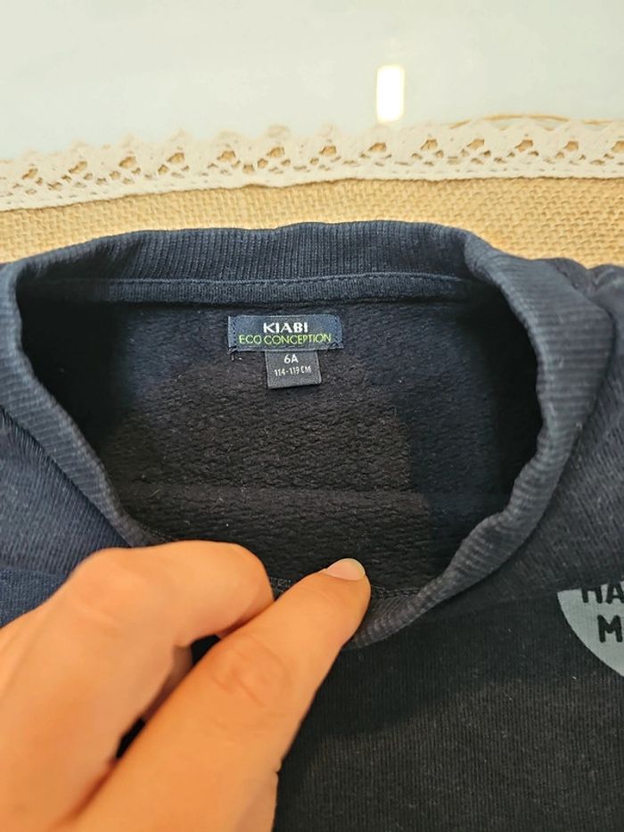 Pull bleu marine - photo numéro 3