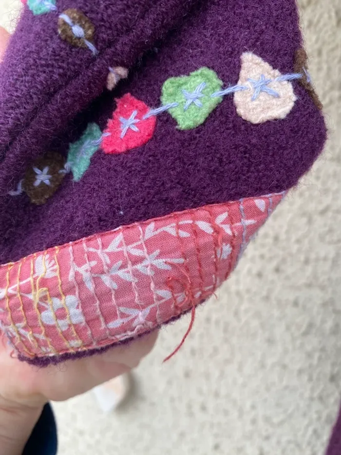 Beau manteau veste parka en pur laine DPAM 23 mois 2 ans - photo numéro 8