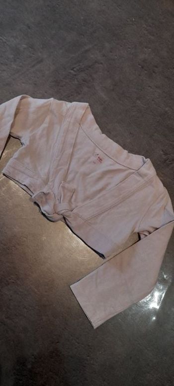 Gilet bolero gris 3 ans