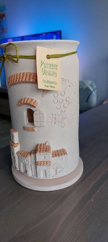 Brique à vin poterie vinhio