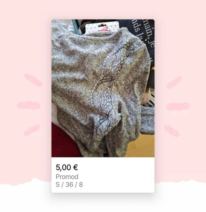 Pull Promod taille S