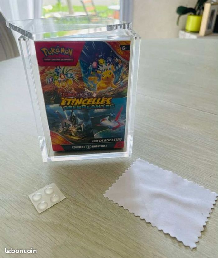 Lot de 3 PROTECTIONS ACRYLIQUES pour BUNDLE POKÉMON - photo numéro 4