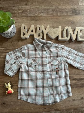 - Chemise Obaibi          - 12 mois  - Très bon état