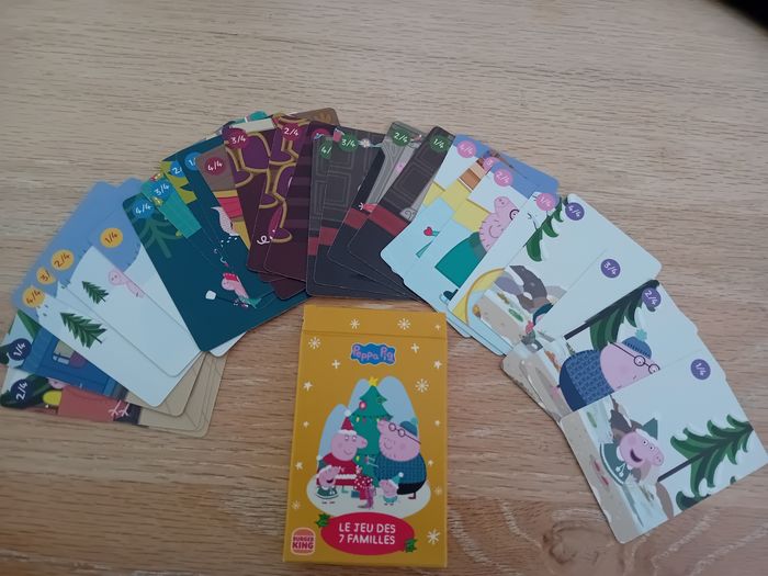Le jeu des 7 familles Peppa Pig - Neuf - photo numéro 2