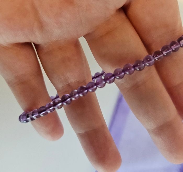 Bracelet améthyste - photo numéro 2