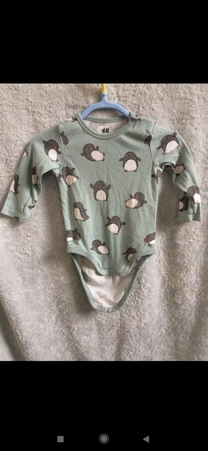 Bodie h&m 68cm pingouin