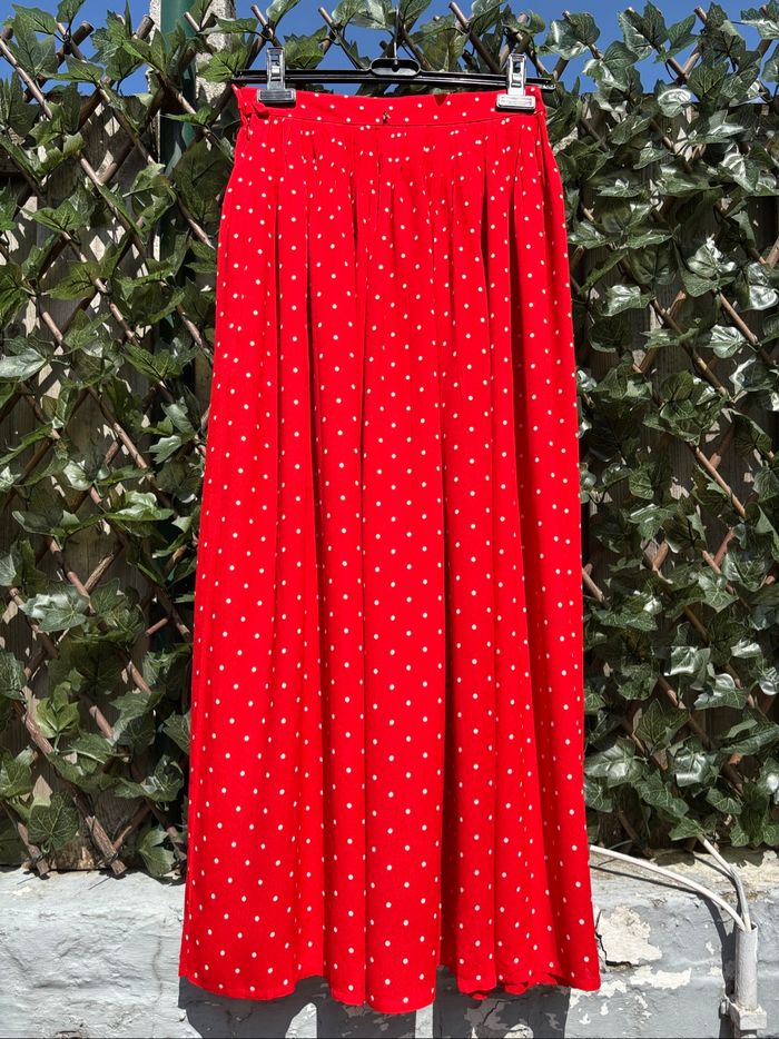 Jupe Céline à pois T.36
