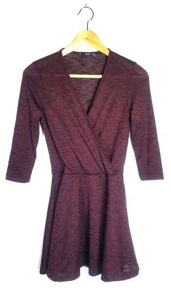 Robe bordeaux Mango - Taille XS