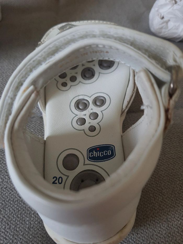 Sandales physiologiques en cuir Chicco neuf avec étiquettes - photo numéro 7