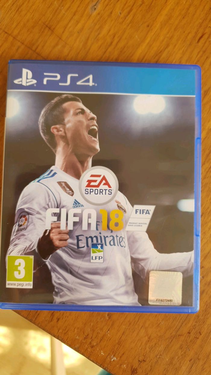 Ps4 jeux FIFA 18