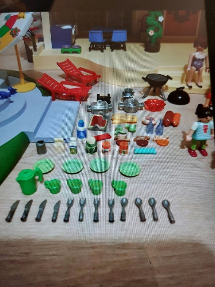 Maison villa playmobil complète avec piscine - photo numéro 6