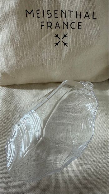 Boule de Meisenthal « Silex » transparent