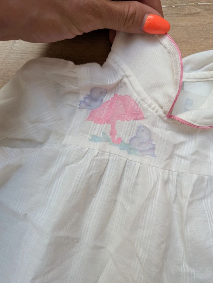 Superbe robe légère été vintage 3 mois - photo numéro 3