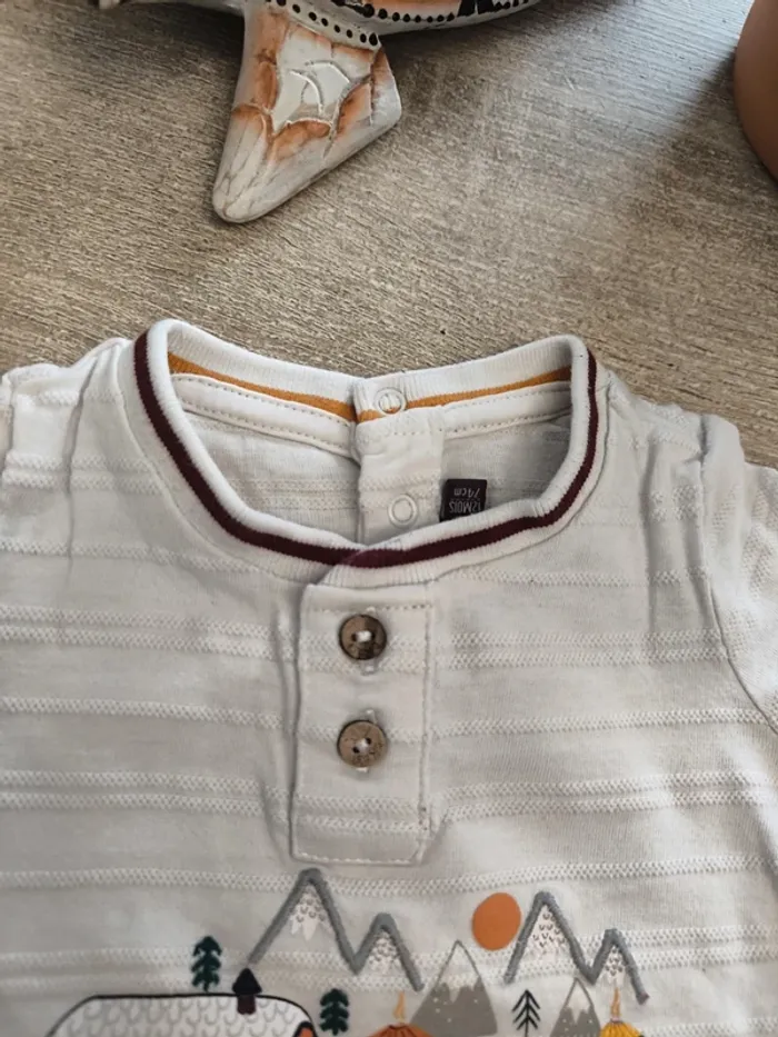 Ensemble 2 pièces garçon 12 mois sergent major - photo numéro 12