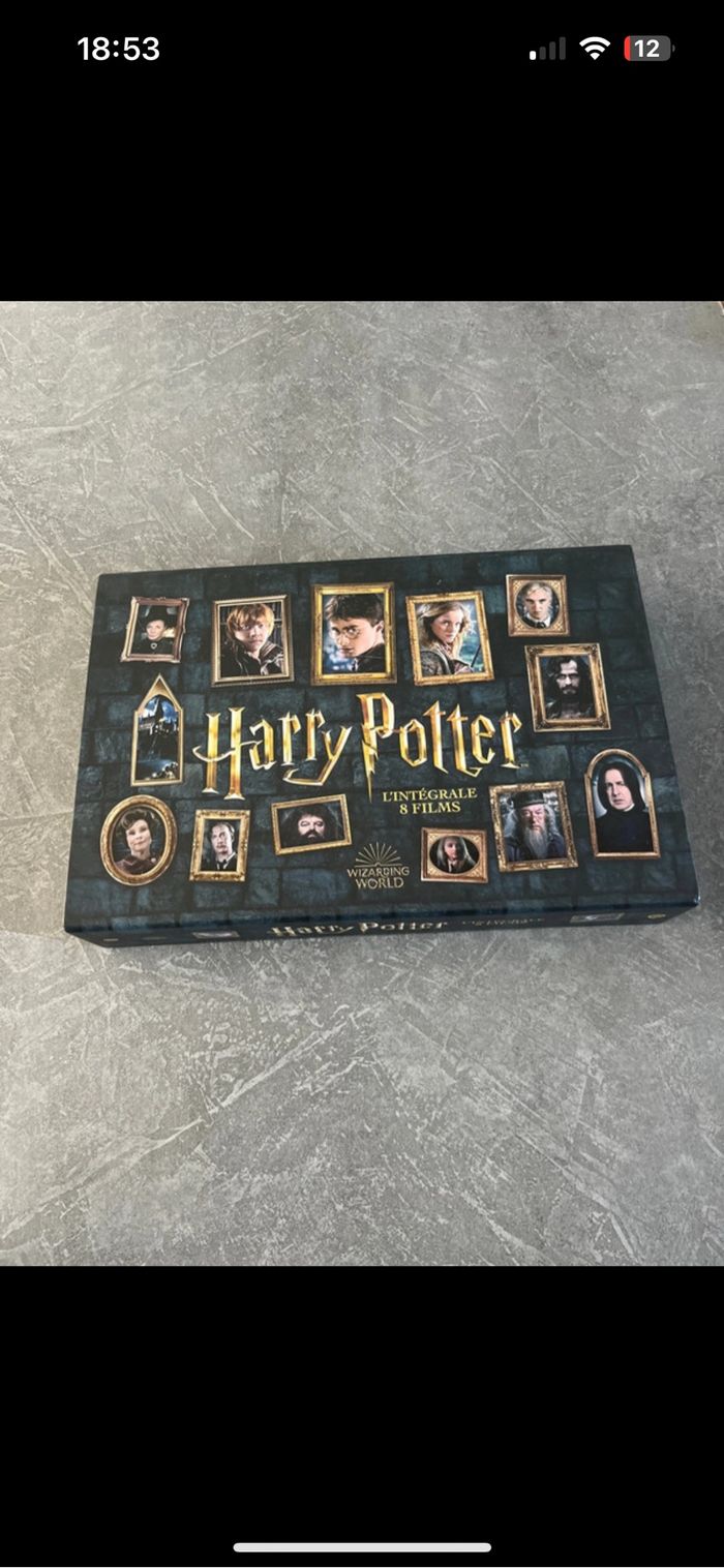 Coffret dvd Harry Potter
