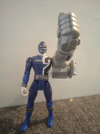 power rangers bleu bandai 2004