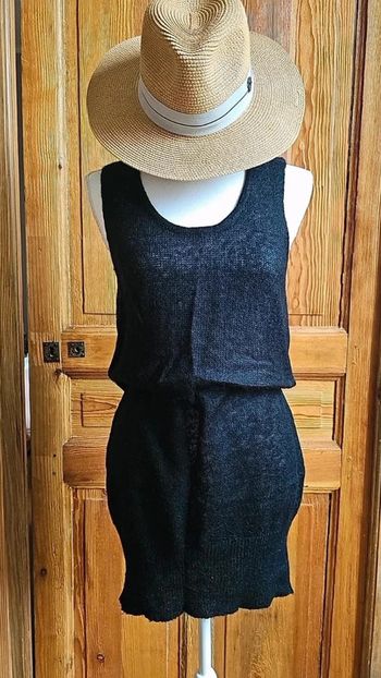 Robe tunique noire Benetton