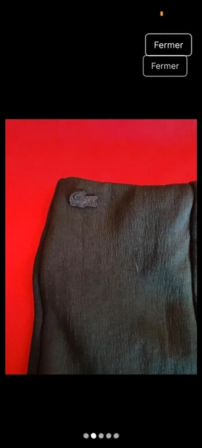Mini jupe lacoste live taille 36 - photo numéro 2