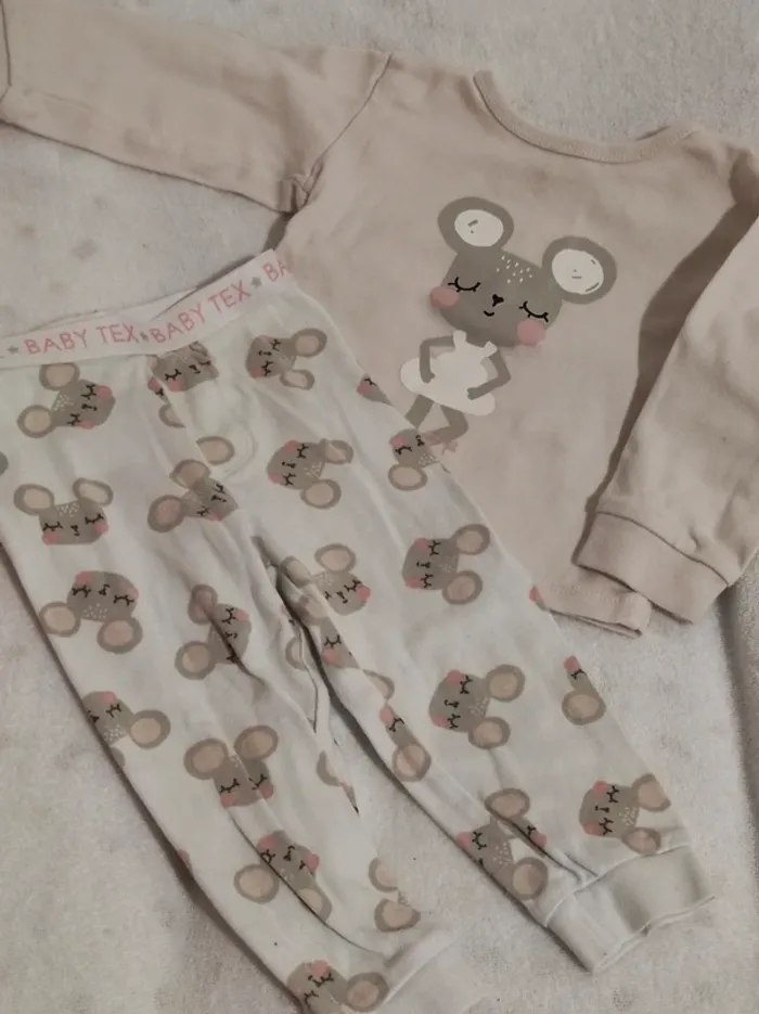 Pyjama Deux Pièces - 12 Mois - Fille
