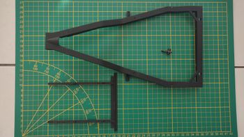 Pièce du fascicule n°22 numéro 22 pièce détachée Ecto 1 Ghostbusters 1/8 1/8e 1/8ème Eaglemoss #E42