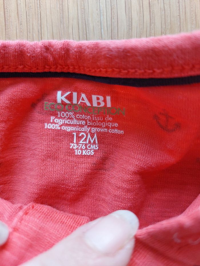 Lot 2 t-shirt manches courtes 12m - photo numéro 4