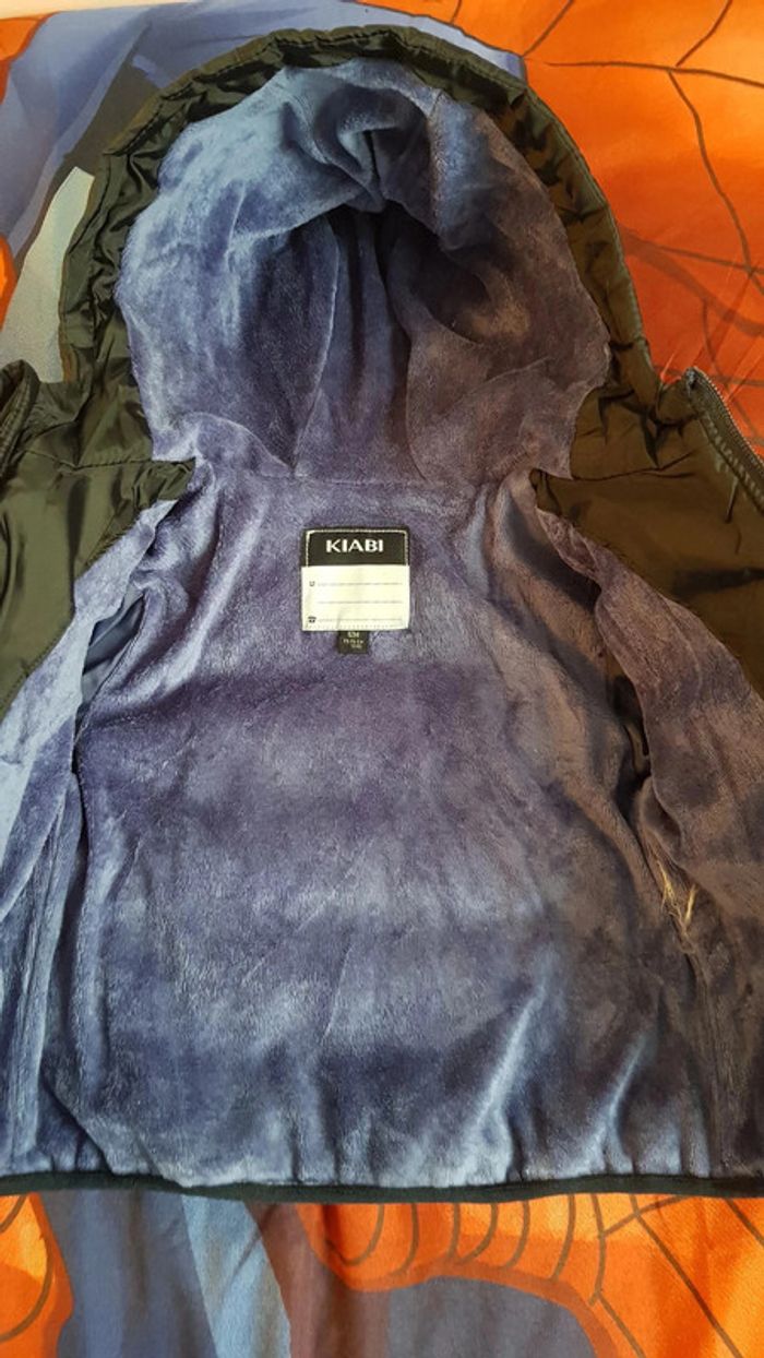 Doudoune garçon polaire à l'intérieur taille 12 mois - photo numéro 2