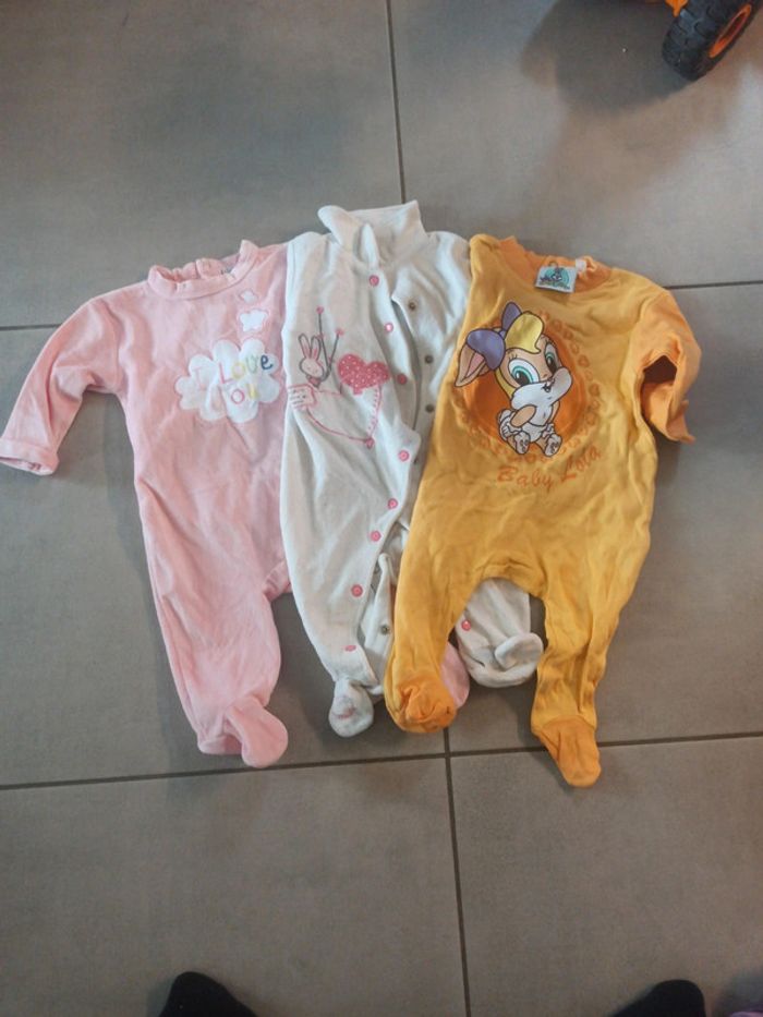 Lot 3 pyjamas 3 mois