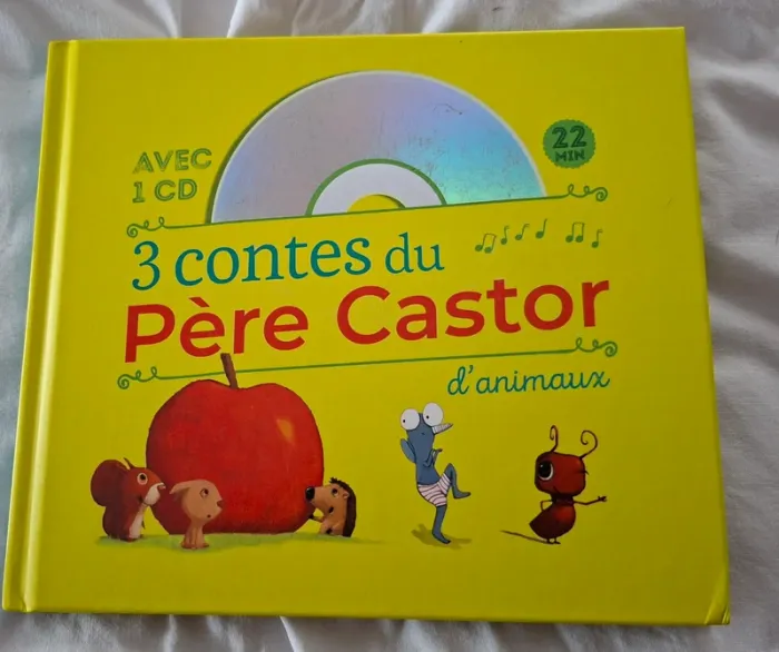 3 contes Père Castor d Animaux avec CD
