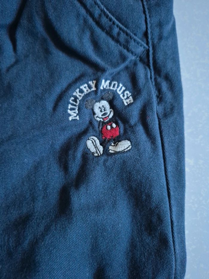 Pantalon doublé Mickey de chez C&A 128cm - photo numéro 3