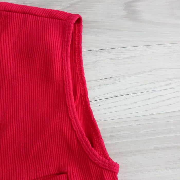 Gilet sans manches femme rouge vintage Wear'n Love taille M - photo numéro 3