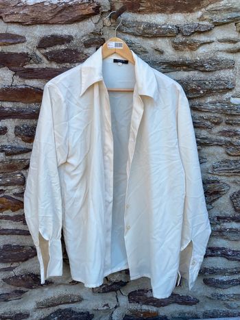 Chemise vintage crème Lafayette Collection – Taille 38