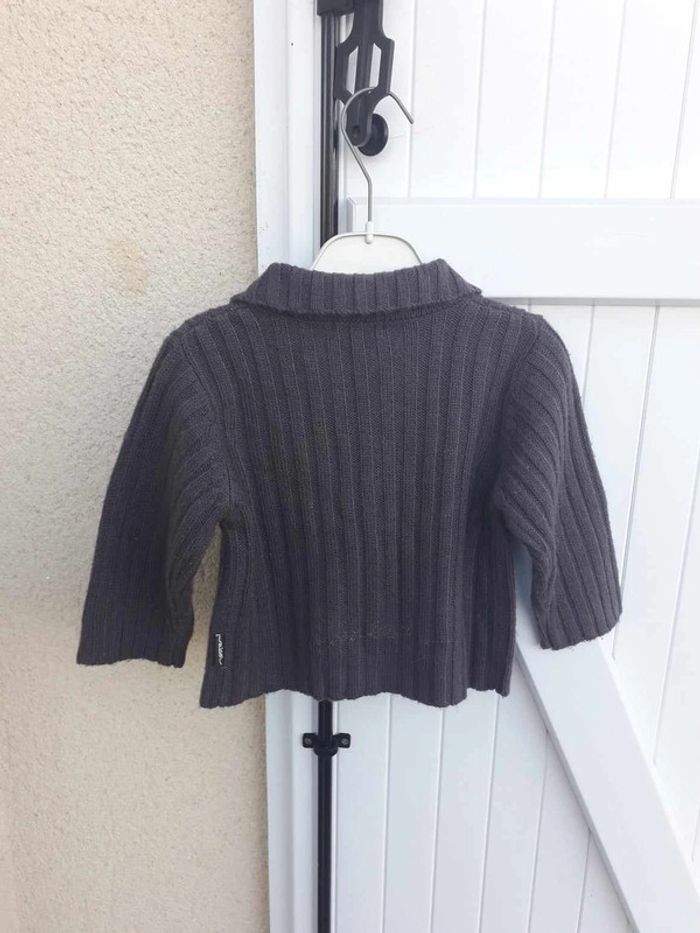 Gilet zippe bébé garçons taille 18 mois - photo numéro 2