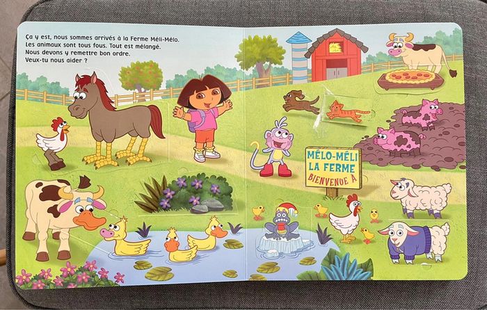 Livre tirettes - Dora l’exploratrice - Une super party de folie ! - photo numéro 4