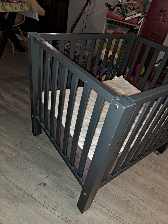 Parc en bois bébé - photo numéro 4