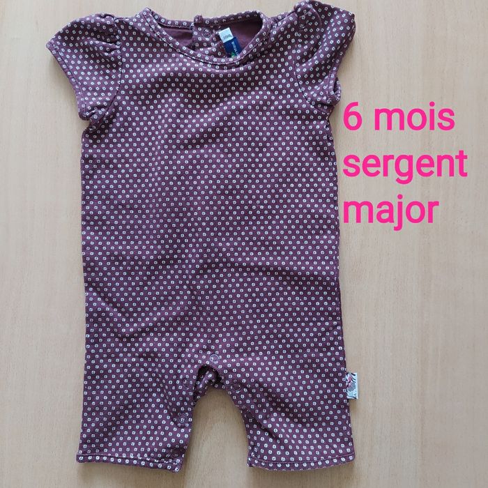 Barboteuse 6 mois sergent major