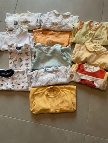 Trousseau de pyjama 1 mois