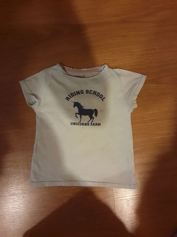 tee shirt 4 ans cheval verbaudet