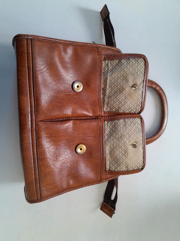 Superbe sac cuir italien vintage AILEE - photo numéro 8