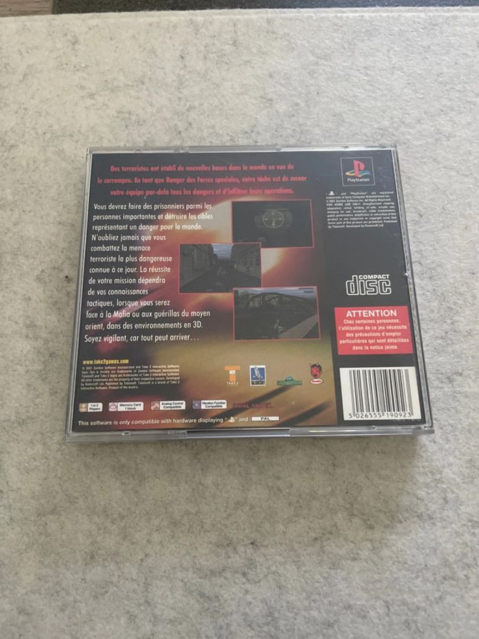 Spec Ops Cover Assault Jeu Playstation 1 PS1 FR - photo numéro 3