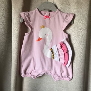 Grenouillère combi short 3 mois Orchestra